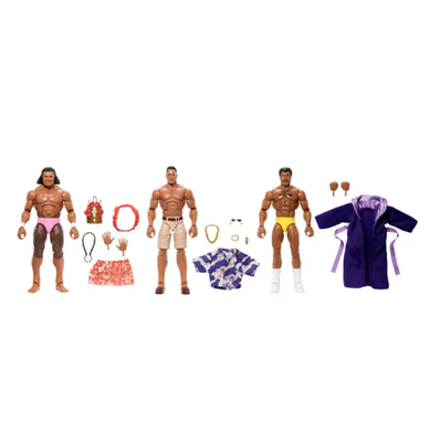 WWE Elite Action Figure The Rock Generations: Maivia Legacy 3-Pack