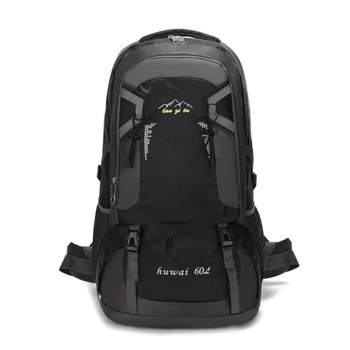 Rucksack Wasserdicht Herren Damen Outdoor Trekking Wanderrucksack 60L - Bild 13 von 14