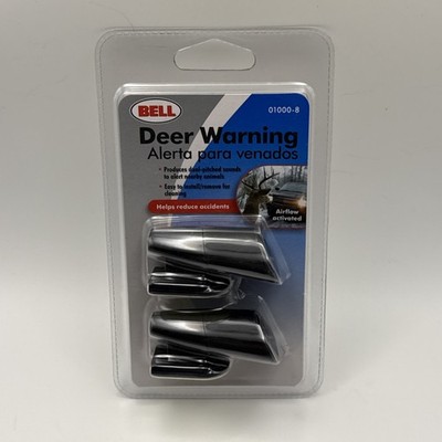Bell  Deer Warning Whistle Deer Alert Device Black - New 01000-8