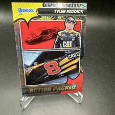 2022 Panini Donruss Racing Action Packed Checkers #13 Tyler Reddick