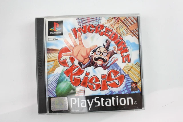 Lot 3 Incredible Crisis Playstation 1 Boxed w/ Manual