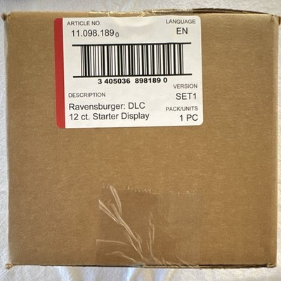 Factory Sealed - Display Case Disney Lorcana The First Chapter 12 Starter Decks