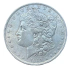 1889 Morgan Silver Dollar $1 Circulated 0.9 Fineness