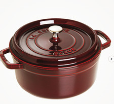 5.5 qt, Round, Dutch Oven, Grenadine