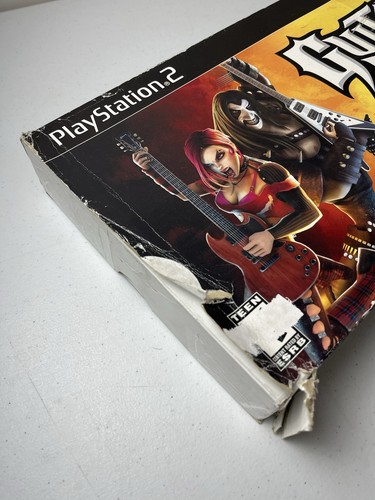 PS2 Guitar Hero 3 Legends of Rock SG Guitar Bundle w/ Box 4 Games GH2 Rock Band - Picture 23 of 24
