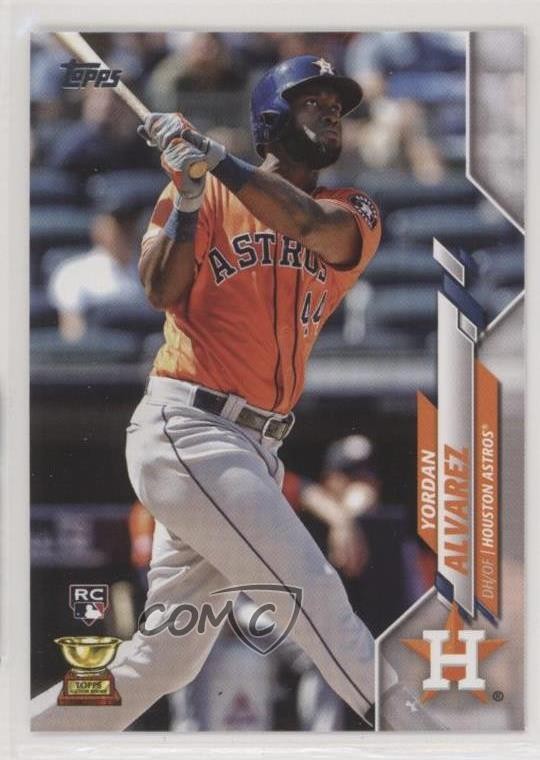 2020 Topps Yordan Alvarez (Orange Jersey) #276 w5u