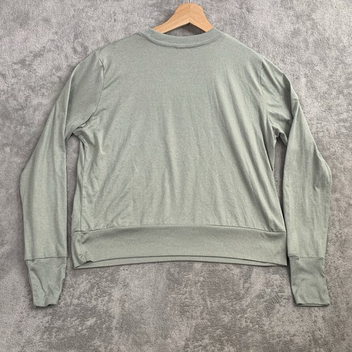 Vuori Sweater Womens XS Daydream Crew Performance Sweatshirt Green Casual Top - Picture 8 of 8