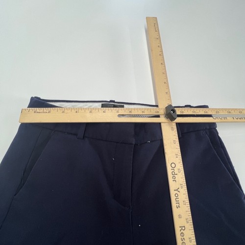 J Crew Cameron Hose Damen 6 dunkelblau Slim Fit Stretch Anzughose Büro - Bild 6 von 8