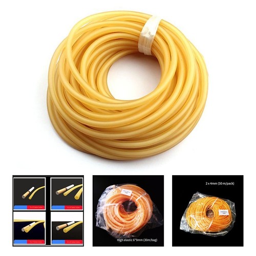 Tuyau flexible en caoutchouc latex naturel 2 mm �� 9 mm pour diverses applicatio - Photo 4/17