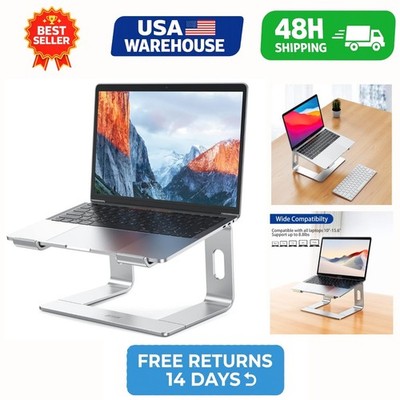 BESIGN LS03 Aluminum Laptop Stand Riser Detachable 10-15.6 in Silver