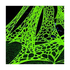 700 sqft Giant Durable Spider Web for Halloween Decoration Outdoors, Glow in ...