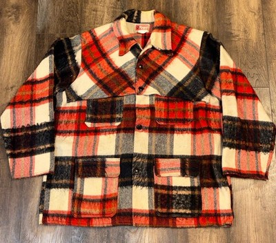 Vtg Humphrey Regent 1950 S  BARN COAT CHORE SHACKET RUSTIC GRUNGE Mens Large