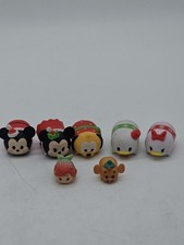 Disney Tsum Tsum Mini Figurine Lot of 7 Mickey Minnie Donald Daisy Gus Ariel Etc