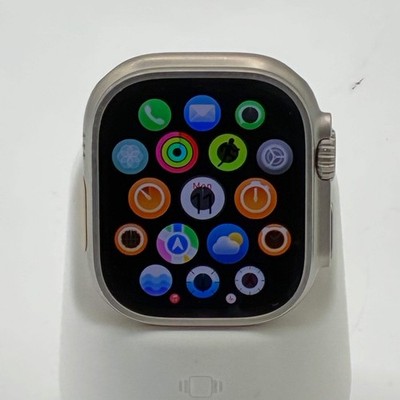 Unlocked Apple Watch Ultra 49mm A2622 Titanium Silver