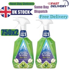 Astonish Mould & Mildew Remover Apple Burst Spray 2 x 750ml Powerful Cleaner, UK 6.84 per litre