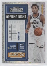 2020 Panini Contenders FOTL Opening Night Ticket 9/25 Donovan Mitchell #22 8f4