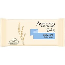 Image of Aveeno Baby Daily Care Wipes with Oats and Aloe Extract 72 Wipes