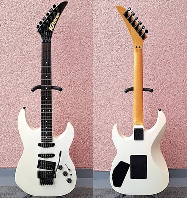 Electric Guitar Kramer Focus F-6000 White 1988-1989 Made in Japan
