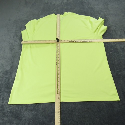 Nike Polo Shirt Mens XL Tennis Yellow Victory Blade Performance Golf Athletic - Picture 5 of 11