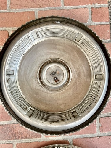 1966-1969 Cadillac Hubcaps Wheel Covers Hub Caps Coupe Deville Fleetwood (4) Set - 第 15/17 張圖片