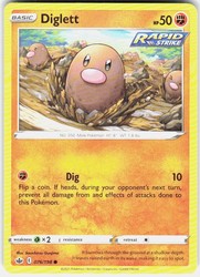 Diglett 076/198 Chilling Reign Common