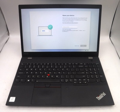 Lenovo ThinkPad T15 Gen 1 i7-10610U 1.8GHz 8GB RAM 15 in 256GB NVMe Win 11 Pro