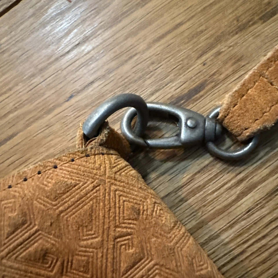 Bolso Bandolera Ecote Gamuza Cuero Borla Pequeño Cartera Correa Extraíble Boho Foto 3 de 4