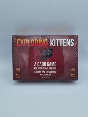 Exploding Kittens Originalausgabe ab 7+ Party-/Familienspiel - NEU UK LAGER
