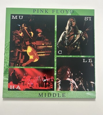 Pink Floyd Middle Boston Live NM+ Vinyl Record Turquoise Marble