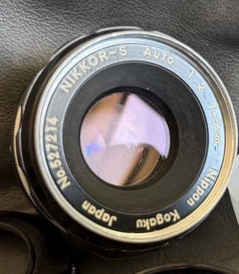 :[RARE] Nikkon NIKKOR-S 50mm f/2 Non-Ai 9 Blade) F Mount Lens