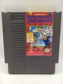 Nintendo NES 1990 - Barker Bill's Trick Shooting Cartridge w/ Manual (Works)