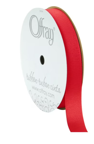 Offray 5/8" x 18' Grosgrain Ribbon, 1 Each Various Colors New - Picture 2 of 5