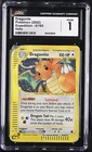 Pokémon TCG Dragonite CGC 1 Expedition Base Set 009/165 Holo Rare POP 2