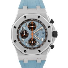 Audemars Piguet Royal Oak Offshore 26238ST.OO.A340CA.01 Blue 42mm Box Papers