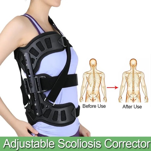 Adjustable Scoliosis Posture Corrector Adults Health Support Brace Posture - Picture 21 of 23