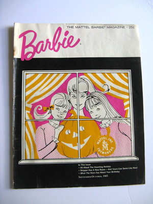 VINTAGE MATTEL BARBIE MAGAZINE SEPTEMBER OCTOBER 1965