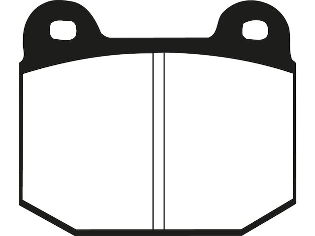 For 1976-1985 Lotus Esprit Brake Pad Set Front EBC 53368VHFQ 1977 1978 1979 1980