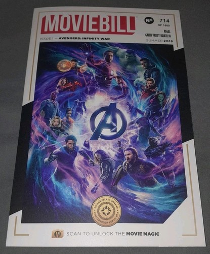 Movie Bill Avengers Infinity War Summer 2018 #714 of 1680 - Picture 1 of 3