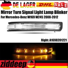 A1698201221 Spiegelblinker Blinkleuchte vorne Rechts Für Mercedes Benz W169 W245 A1698201221 Spiegelblinker Blinkleuchte vorne Rechts Für Mercedes Benz W169 W245