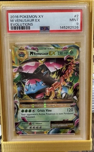 M Venusaur EX 2/108 Evolutions Holo