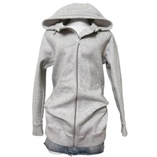 Lululemon Zip Up Hoodie Gray Size 4 Long Loose Fit