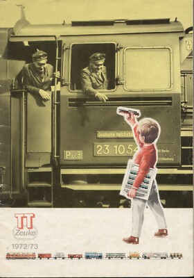 catalogue TT ZEUKE 1972/73 mast size 1:120 GDR D CZ HU bb