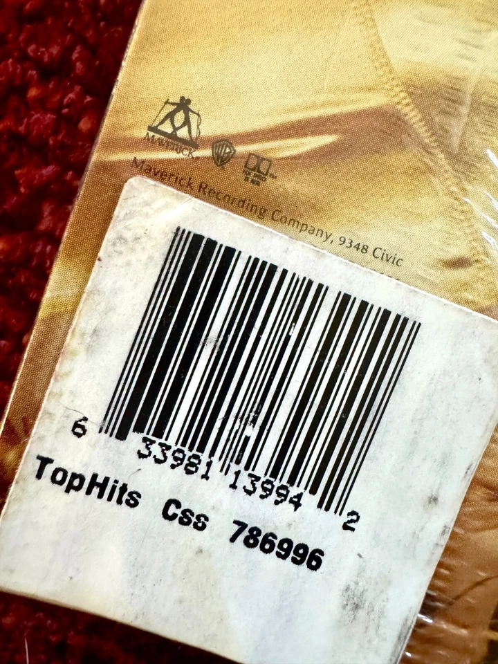 MADONNA STILL SEALED FROZEN CASSETTE SINGLE TAPE PROMO HYPE STICKER RAY OF LIGHT - Image 4 of 4