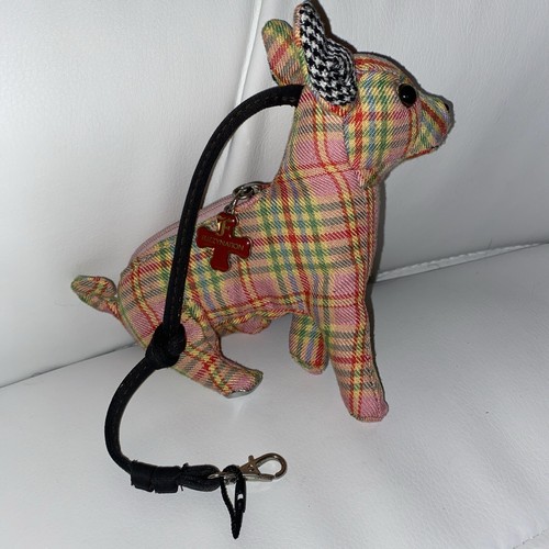 CUTE Pink Plaid CHIHUAHUA Purse FUZZY NATION Novelty Coin Purse - Picture 3 of 14