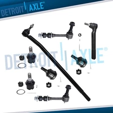 8pc Complete Front Suspension Kit Ram for [1500 8-Lug] 2500 3500 Trucks - 4WD