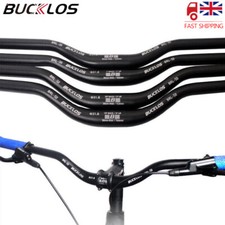 BUCKLOS 31.8mm Handlebar Aluminum 780mm MTB DH Bike 1.18/1.97in Riser Handle Bar