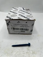 (QTY 1) CONFAST® Concrete Screw CSH316134 3/16" x 1-3/4" Hex Head