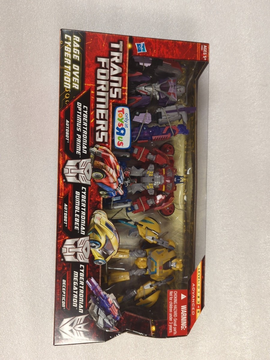MIB Transformers Generations Rage Over Cybertron Deluxe Pack Toys