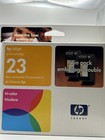 HP 23 Twin Pack Tri-Color Ink Cartridges (2) Sealed c1823t Expired 2004 — photo 9