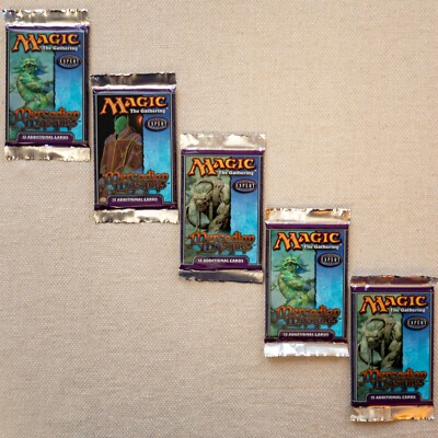 MTG: 5 MERCADIAN MASQUES - Sealed Booster Pack Lot from Box - 5 Packs - English | eBay MTG: 5 MERCADIAN MASQUES - Sealed Booster Pack Lot from Box - 5 Packs - English | eBay
